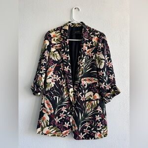 Zara Blazer with multi Floral Design
